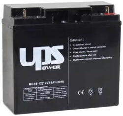 UPS Power UPS MC18-12 12V 18Ah zárt ólomsavas akkumulátor (UPS-Power-MC18-12)