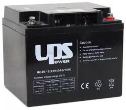 UPS Power UPS MC45-12 12V 45Ah zárt ólomsavas akkumulátor (UPS-Power-MC45-12)
