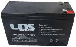 UPS Power UPS MC7.5-12 12V 7, 5Ah T2 zárt ólomsavas akkumulátor (UPS-Power-MC7-5-12)