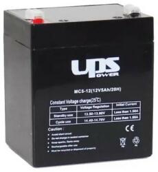 UPS Power UPS MC5-12 12V 5Ah zárt ólomsavas akkumulátor (UPS-Power-MC5-12)