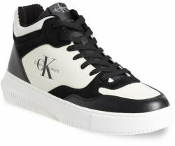 Calvin Klein Jeans Sneakers Calvin Klein Jeans Chunky Mid Cupsole Coui Lth Mix YM0YM00779 Negru Bărbați