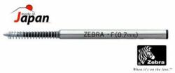 Zebra F-07 golyóstoll betét, kék (ZEB-0051-1)