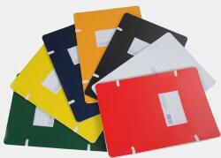 FŐKEFE Szalagos irományfedél A4, 1050g. Clarissa, zöld (02.0032405)