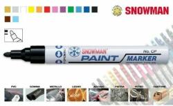 SNOWMAN Lakkmarker SNOWMAN 4, 5mm vastag (snowman_lakkfilc_vastag-fekete)