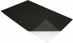 Cre Art öntapadó dekorgumi lap, A/4, 2mm, fekete (KDKMO00902)