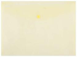 DONAU Irattartó tasak, A4, PP, patentos, DONAU, sárga (D8544S) - papirtar