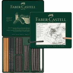 Faber-Castell Pitt faszén szett 24db fémdoboz (112978)