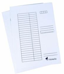 FŐKEFE Pólyás dosszié, karton, A4, fehér (IDPI01)