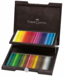 Faber-Castell Polychromos színes ceruza 72db extrák, fa kazettában (110072)