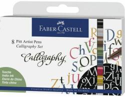Faber-Castell AG-Művész filc kalligráfiai pitt szett 8db-os (167508)