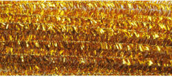 Cre Art zsenília 6 mm x 300 mm, 100 db/csomag, arany (KDKZS00323)