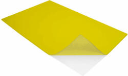 Cre Art öntapadó dekorgumi lap, A/4, 2mm, citromsárga (KDKMO00899)