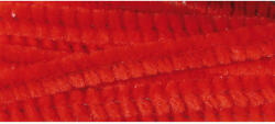 Cre Art zsenília 6 mm x 300 mm, 100 db/csomag, piros (KDKZS00336)