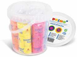 Morocolor Gyurma készlet PRIMO EasyDo gluténmentes, 7x100g, 7 szín + 6db sablon, műanyag vödörben (292ED7GF)