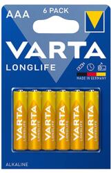 VARTA Baterie Alcalina Longlife Lr03 Bl 6buc Varta (bat0241) - global-electronic