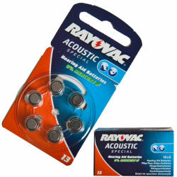 VARTA Baterie Auditiva Rayovac 13 Blister 6 Buc (ray-13) - global-electronic