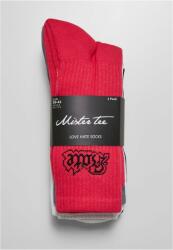 Mr. Tee Love Hate Socks 4-Pack multicolor