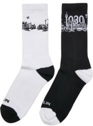 Mr. Tee Major City 030 Socks 2-Pack black/white