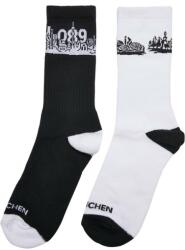 Mr. Tee Major City 089 Socks 2-Pack black/white