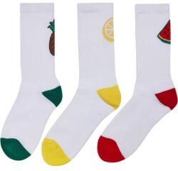 Mr. Tee Fancy Fruit Socks 3-Pack white/multicolor