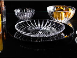 Altom Design Altom Venus üveg süteményes tál / kínálótál - 25 cm (IMO-ALT-0103002167-8155261)