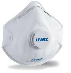 uvex 8732110 silv-Air FFP1 formázott szelepes porálarc, fehér