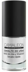 Camaleon Cosmetics Vegán ápoló körömlakk fehér (6ml)