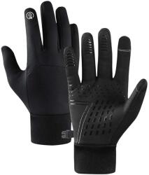 Dollcini Szélálló Uniszex Sportkesztyű - Érintőképernyős, Fekete - XL (432702)