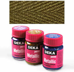 Deka Perm Metallic metál textilfesték 25 ml - 94 arany
