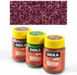 Deka Perm Glitter csillámos textilfesték 25 ml - 29 pink