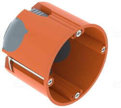 OBO Gipszkarton doboz 1-es, d68mm, 61mm mély, narancssárga légmentes HG 61-L 2003808 OBO (2003808)