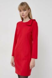 MARELLA ruha gyapjú keverékből piros, mini, egyenes - piros 34