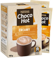 NESCAFÉ Nescafé Choco Hot Creamy - 8 darab azonnal oldódó forró csokoládé pálca 8 adag