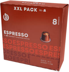Kaffekapslen Espresso XXL - 50 Kapszulák