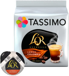 L'OR | Lungo Colombia - 16 kapszula a Tassimo termékhez