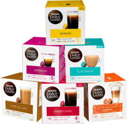  Kezdő csomag - 96 kapszula Nescafé Dolce Gusto számára