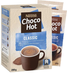 NESCAFÉ Choco Hot Classic - 10 darab azonnal oldódó forró csokoládé pálca 10 adag