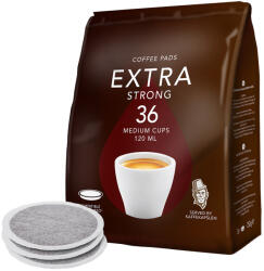 Kaffekapslen Extra Strong (medium kop) - 36 Kávépárnák