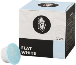 Kaffekapslen Flat White - 16 Kapszulák
