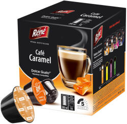 Café René | Karamell Kávé - 16 kapszula a Dolce Gusto termékhez