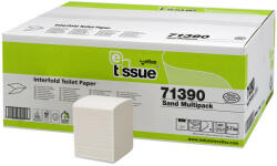 Celtex E-Tissue hajtogatott toalettpapír, recy, 2 réteg, 10, 5x18cm, 36x250 lap (AD71390)