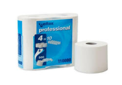 Celtex Professional compact toalettpapír 2 réteg, 500 lap, 55m, 4 tekercses, 10csomag/zsák (AD10080)