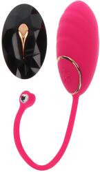 ToyJoy Ou Vibrator Lily Remote Control 7 Moduri Vibratii Silicon Roz