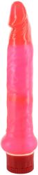Seven Creations Vibrator Anal Slim Jim, Multispeed, PVC, Roz, 17 cm