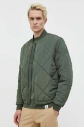 Calvin Klein bomber dzseki férfi, zöld, átmeneti - zöld S - answear - 63 990 Ft