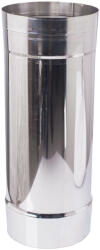 Spiroduct Burlan liniar telescopic, Inox AISI 304, Drept, Lungime 30 - 50cm, Ф80