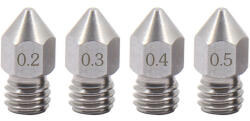 Caxtool MK8 saválló fúvóka/nozzle 1.75+0.5 mm (MIMA03561)