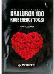 MEDIPEEL Mască-detox cu extract de trandafir pentru față - Medi Peel Hyaluron 100 Rose Energy Tox 30 ml