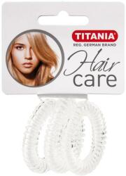 Titania Elastice pentru păr AntiZiep, mare, transparentă - Titania 3 buc