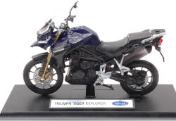  Machetă moto WELLY [1: 18] - TRIUMPH TIGER EXPLORER (BLC-WE38511Q)